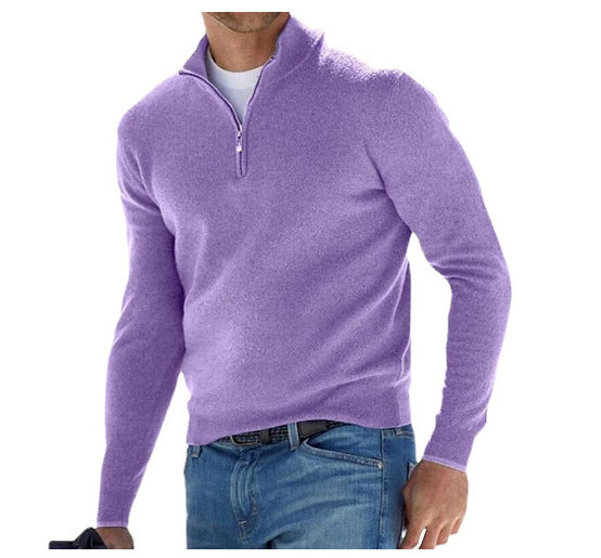 Tomáš – Męski Sweter z Zamkiem