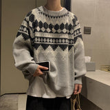 Martin – Vintage Sweter Pleciony dla Mężczyzn