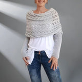 Celeste™ - Elegancki pleciony szal