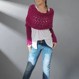 Celeste™ - Elegancki pleciony szal