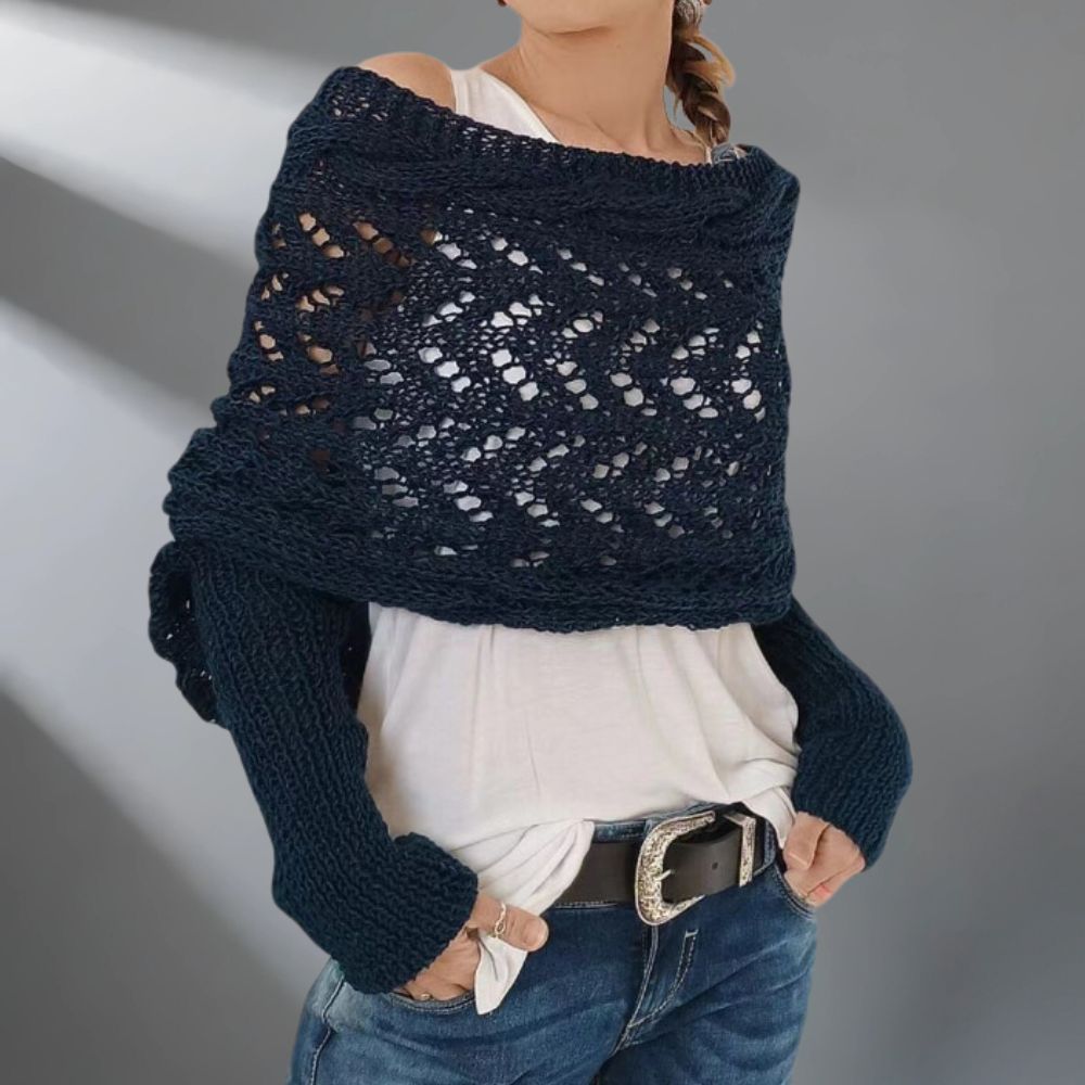 Celeste™ - Elegancki pleciony szal