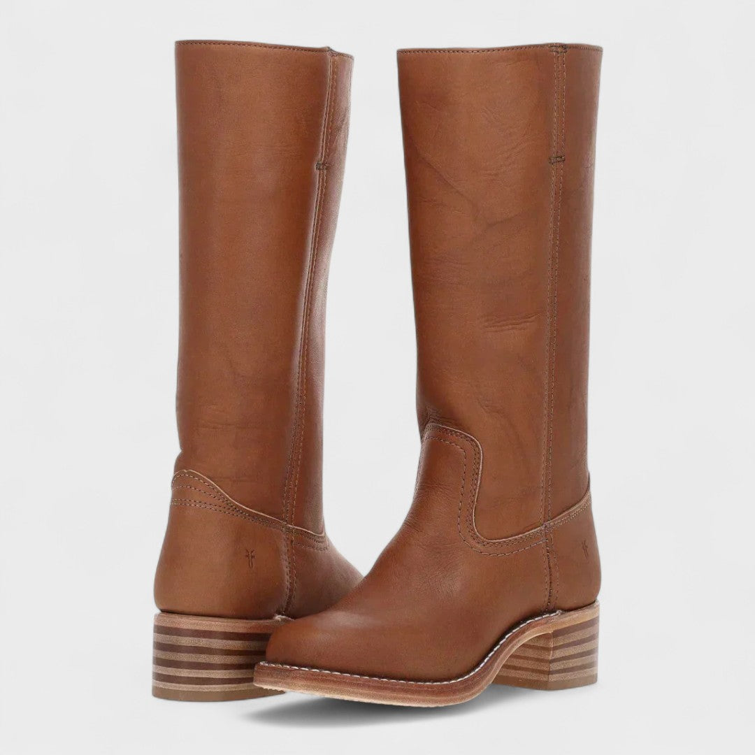 Klasyczne buty jeździeckie z wysokim krojem