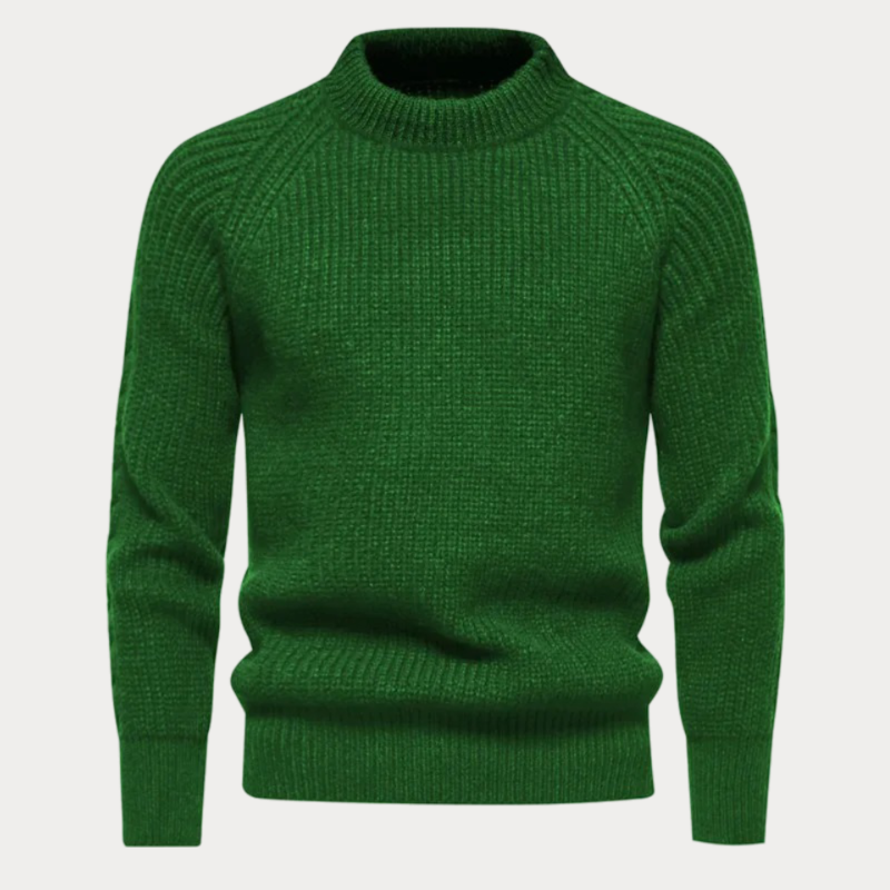 Tomáš – Męski Sweter Okrągły