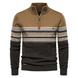 Tomáš – Golf z Polo Zipperem dla Mężczyzn