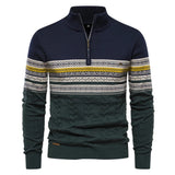 Tomáš – Golf z Polo Zipperem dla Mężczyzn