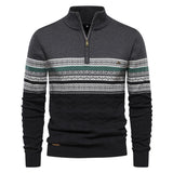 Tomáš – Golf z Polo Zipperem dla Mężczyzn