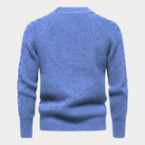 Tomáš – Męski Sweter Okrągły
