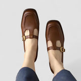 Kyrahnae | Ortopedyczne T-paskowe buty Mary Jane