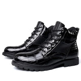 Adéla – Skórzane Buty Krokodylowe