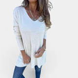 Leontýna – Luźna tunika z dekoltem w kształcie V