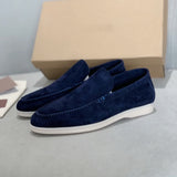 Tomáš – Eleganckie Casual Zamszowe Męskie Slipony