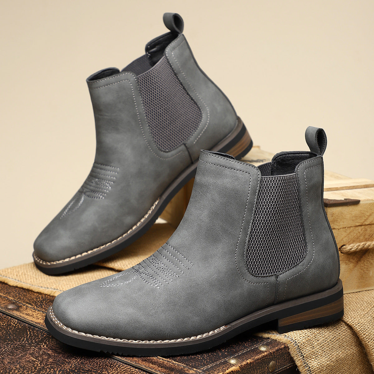 David – Skórzane Buty Maxwell