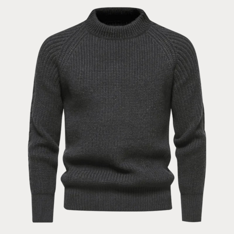Tomáš – Męski Sweter Okrągły