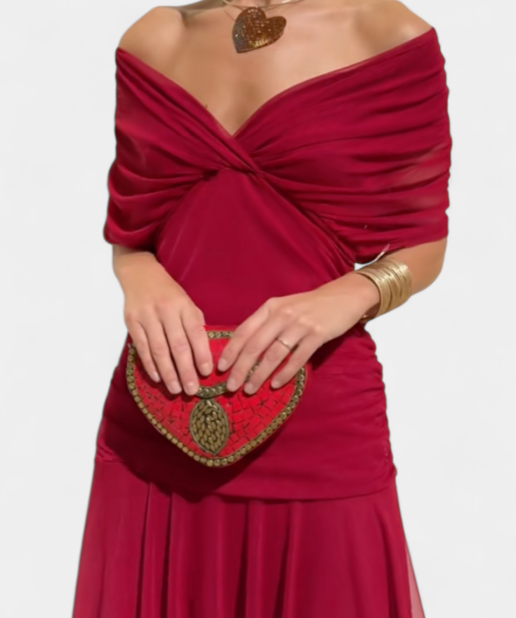 Eryzziah – Elegancka sukienka w kwiatowy wzór