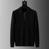 Tomáš – Męski Polopullover z Zamkiem