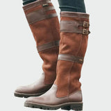 Barbora – Retro Skórzane Buty