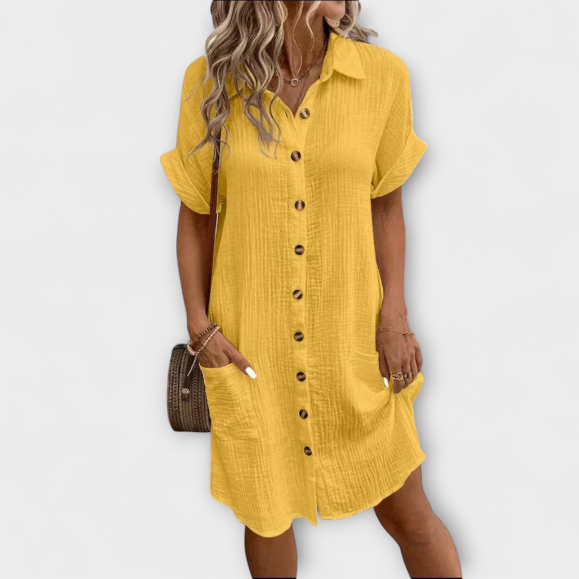 Aria - Klasyczne sukienki polo casual