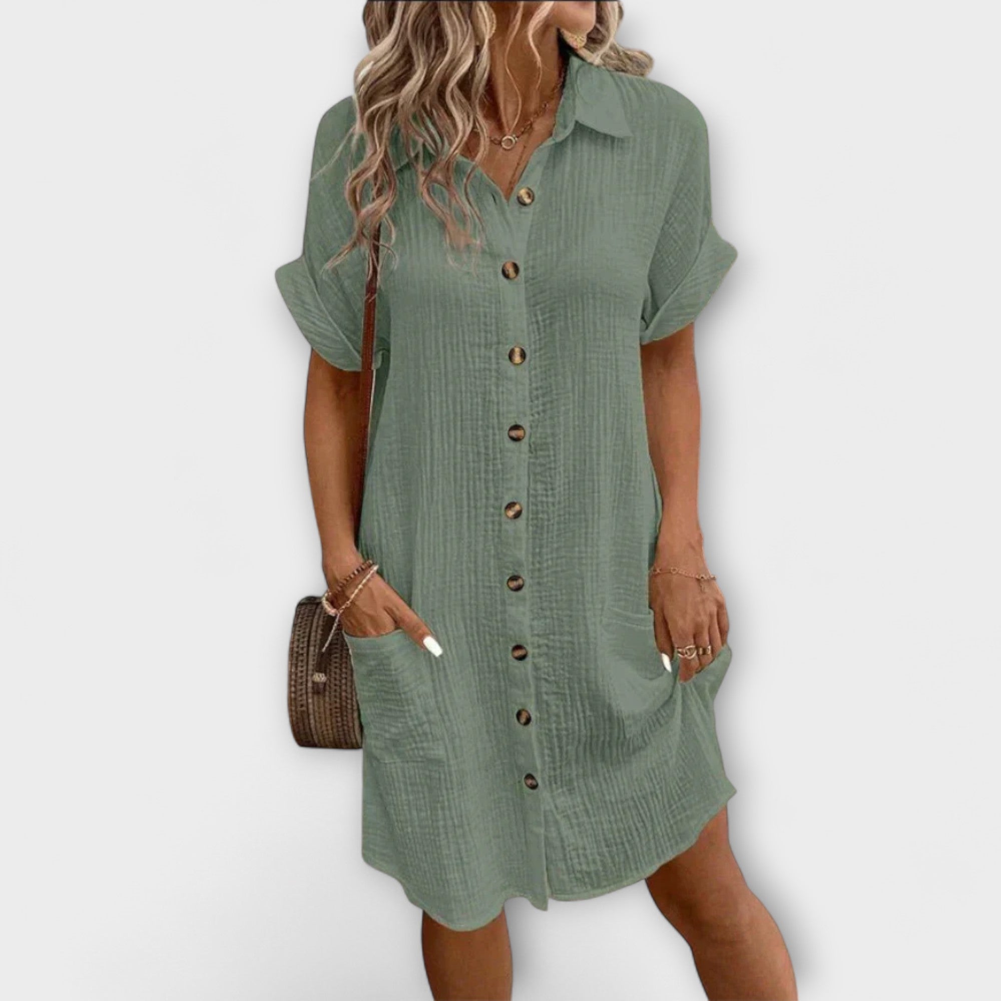 Aria - Klasyczne sukienki polo casual