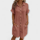 Aria - Klasyczne sukienki polo casual