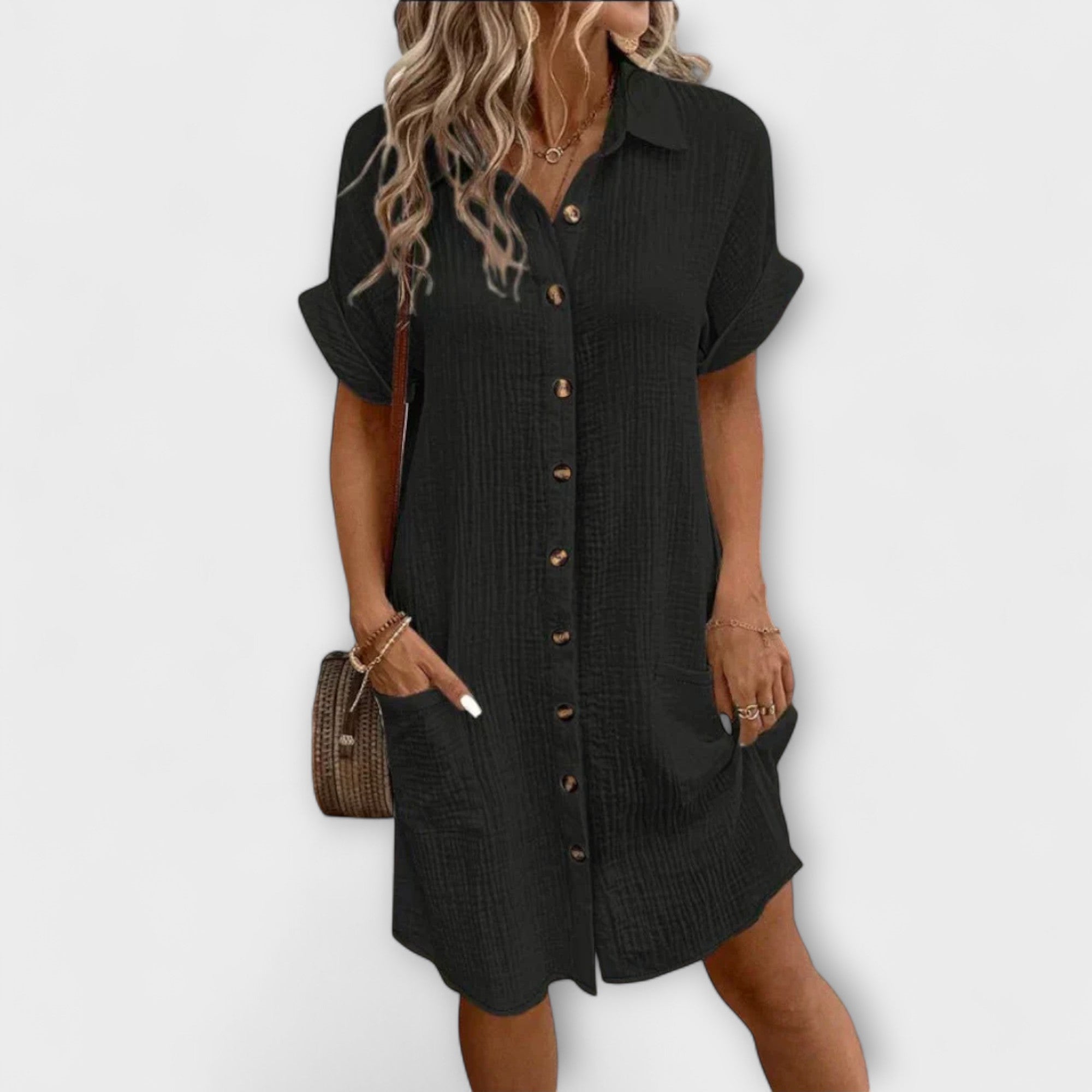 Aria - Klasyczne sukienki polo casual