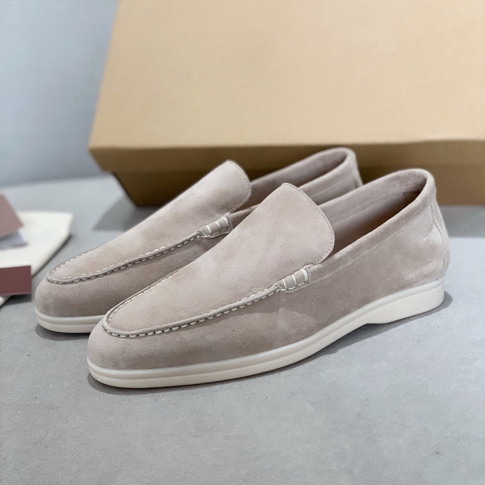 Tomáš – Eleganckie Casual Zamszowe Męskie Slipony