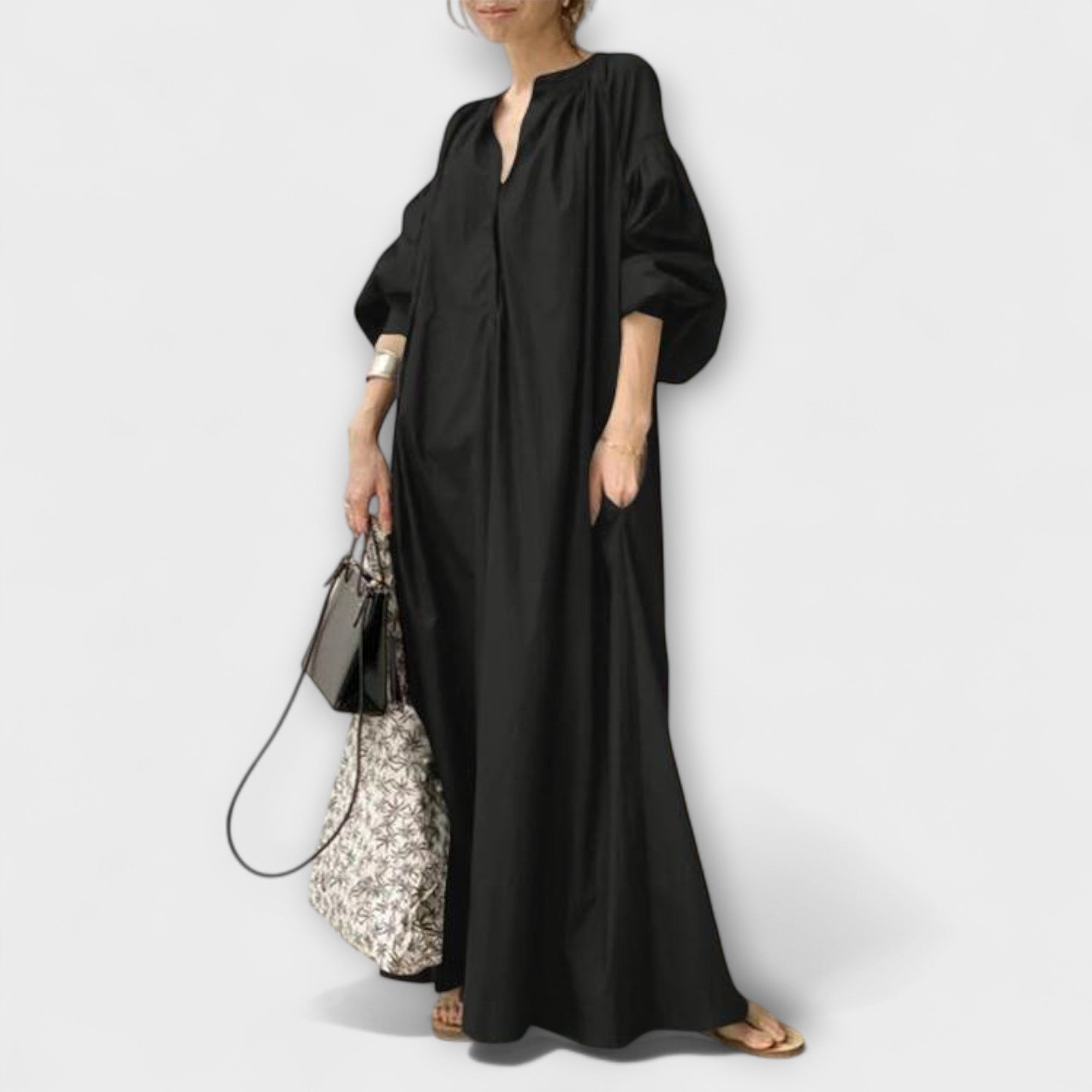 Gerhilde – Elegancka Sukienka Midi
