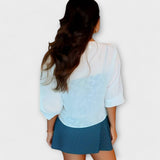 Olivia - Bluzka z otwartym przodem