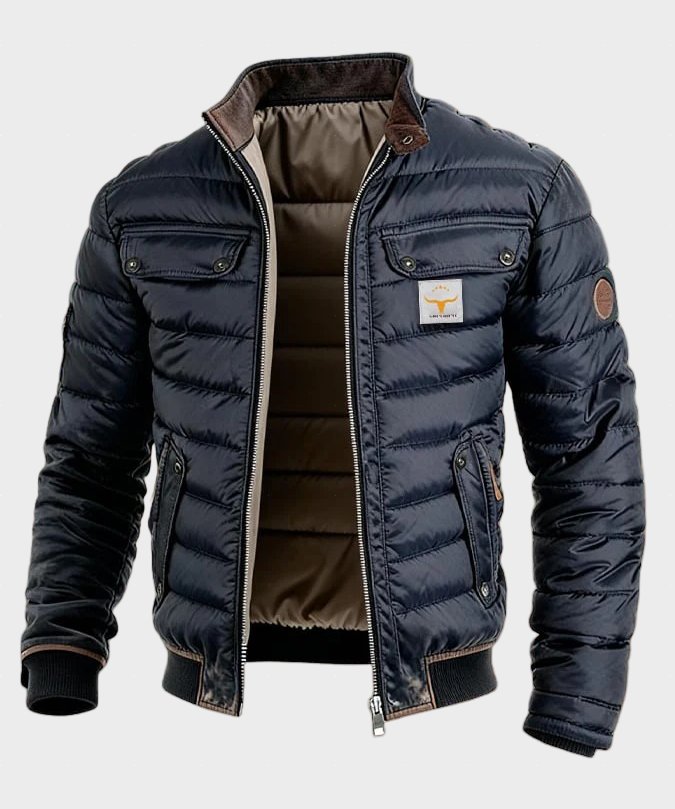 Erik™ - Stylowa Vintage Puffer Kurtka