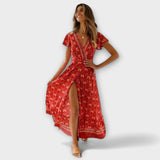 Briony - Boho Midi Sukienka