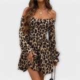 Czarujące sukienki w leopardzie wzory