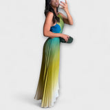 Haven - Stylowe Maxi Sukienki Bez Rękawów z Tie-Dye