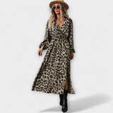 Natalie - Stylowe sukienki w leopardski wzór