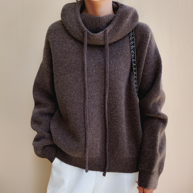Charlotte – Elegancki golf z wełny merino