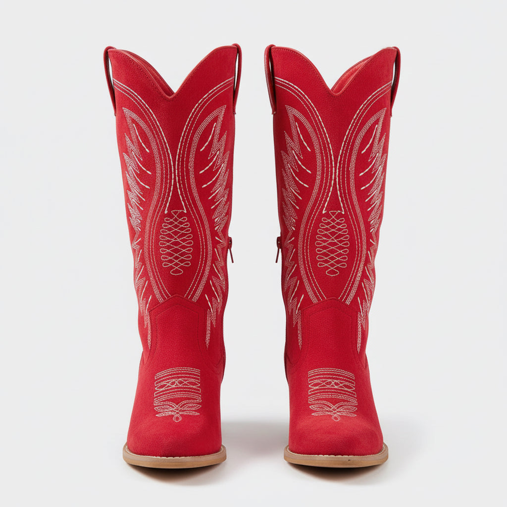 Jana – Stylowe Wyhaftowane Buty Westernowe