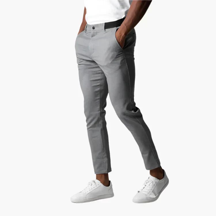 Tomáš – Męskie Spodnie Chino – Nowoczesny Slim Fit do Codziennego Noszenia i Biznesu