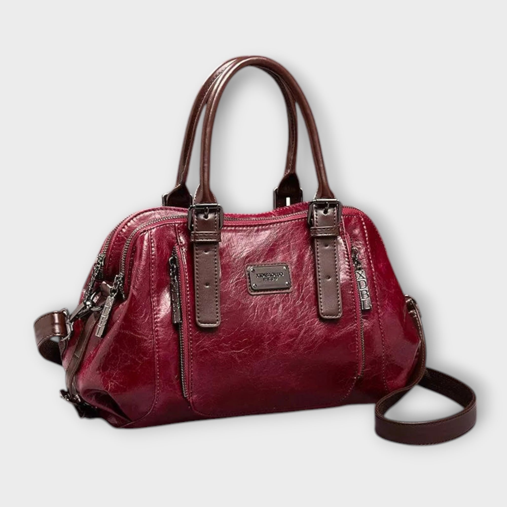 Cécile. - Elegancka torebka vintage na ramię