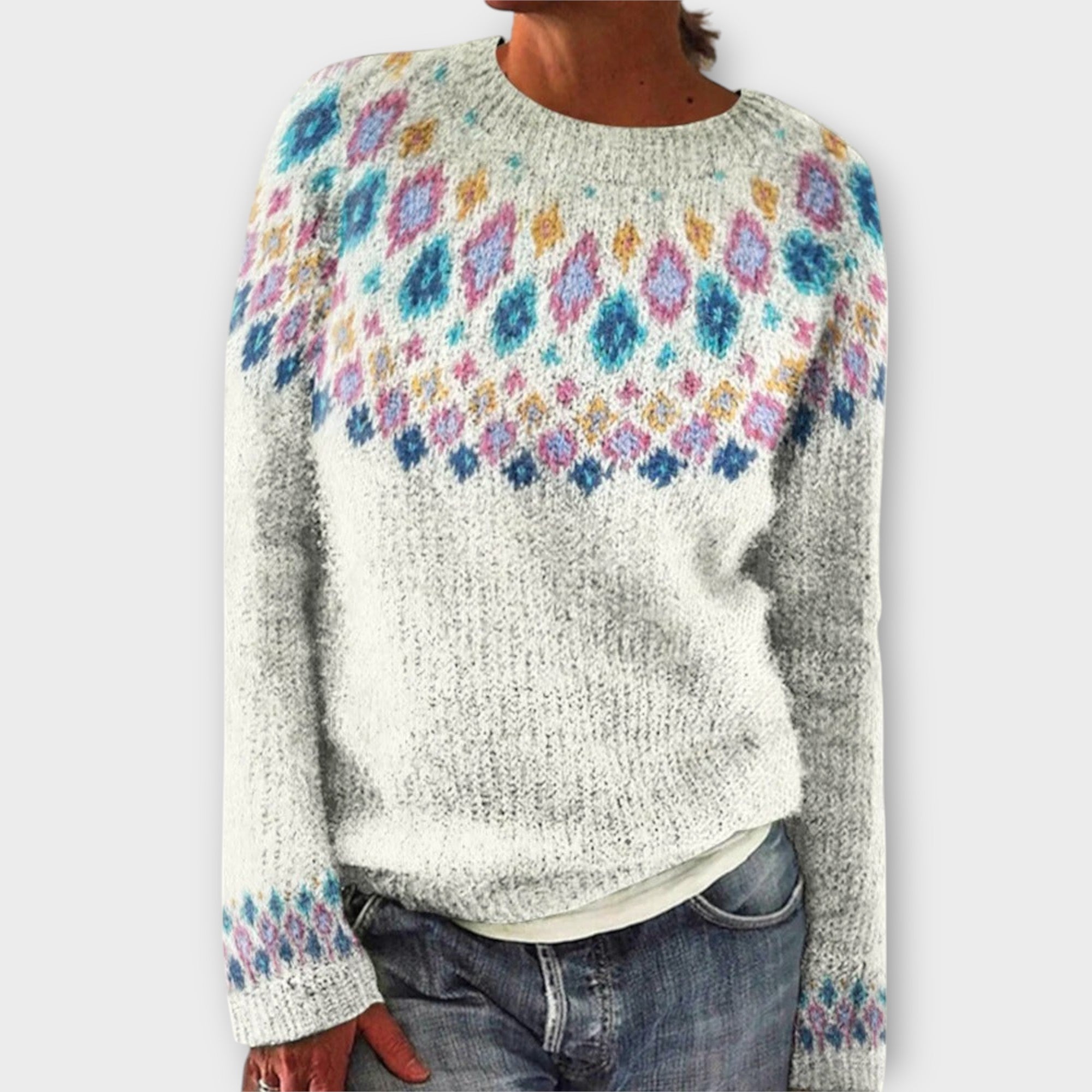 Adéla – Retro damski sweter