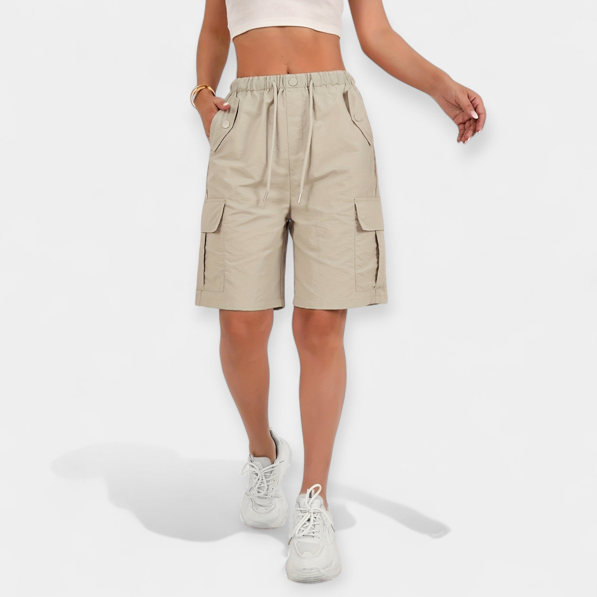 Damskie letnie szorty cargo