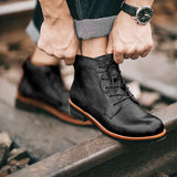 Tomáš – Skórzane Męskie Buty Hunter™