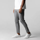 Tomáš – Męskie Spodnie Chino Slim-Fit – Eleganckie Spodnie Robocze i Codzienne z Nowoczesnym Designem