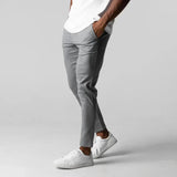 Tomáš – Męskie Spodnie Chino Slim-Fit – Eleganckie Spodnie Robocze i Codzienne z Nowoczesnym Designem